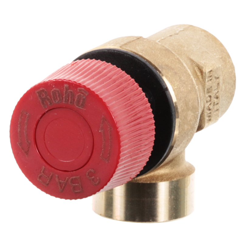 Предохранительный клапан Roho R2000-030 1/2" ВВ (3 бар)