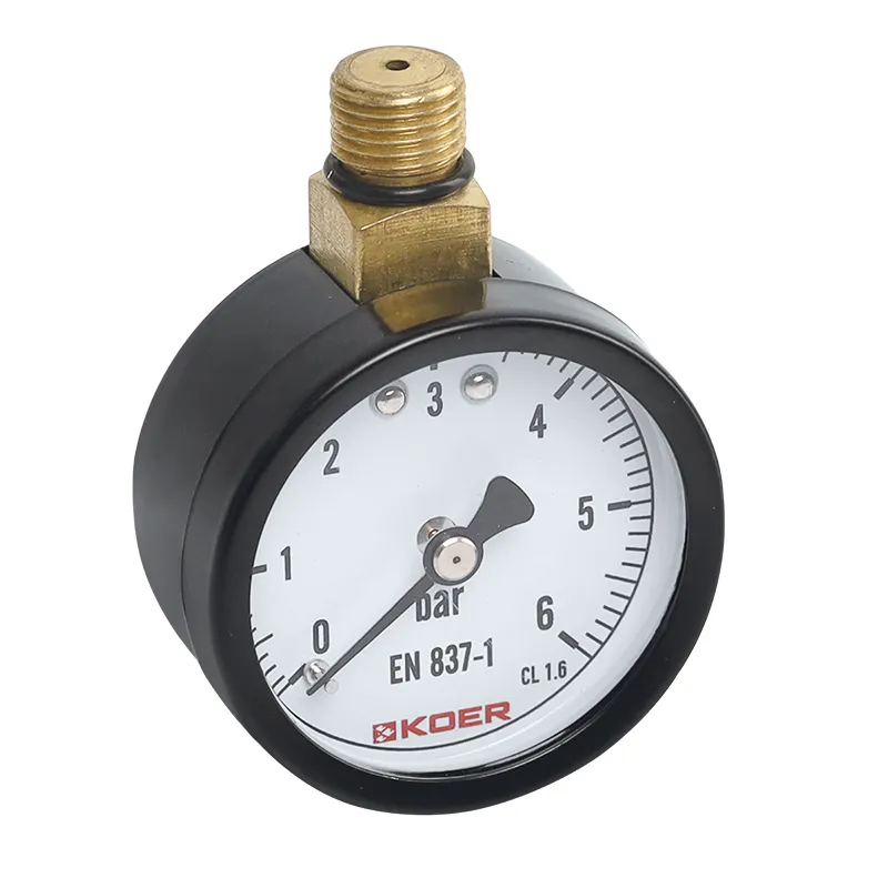Манометр радиальный KOER KM.630R (0-6 bar) 1/4'' D 50мм