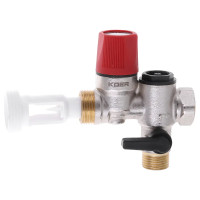 Група безпеки водонагрівача Koer KR.106 - 1/2" (7 бар)   