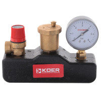 Група безпеки Koer KR.105PT 1" в термоізоляційному кожусі 