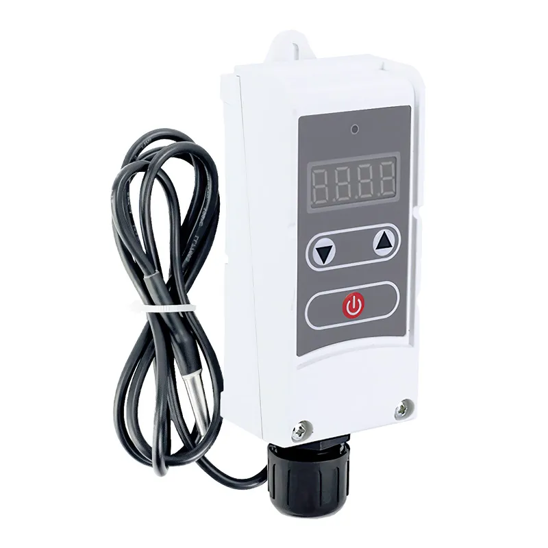 Термостат накладний KOER KR.1355E (+5…+90*C) електричний з виносною гільзою 