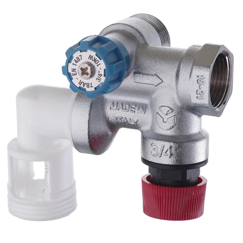 Група безпеки водонагрівача Roho R2111-075 - 3/4"х 3/4" ВН (7 бар) горизонтальна 