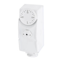 Термостат накладний Koer KR.1351 (0…+90*C) механічний 