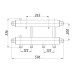 Распределительный коллектор К22Н125(200) с изоляцией