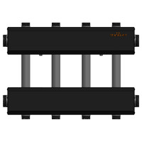 Розподільчий колектор К42ВН150(300) з ізоляцією