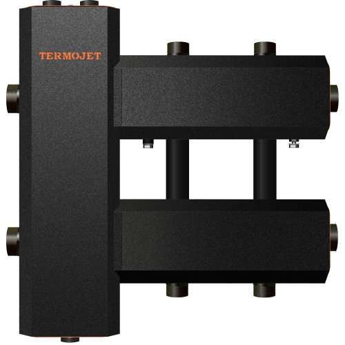 Розподільчий колектор з гідрострілкою КГС22ВН125(200) з ізоляцією