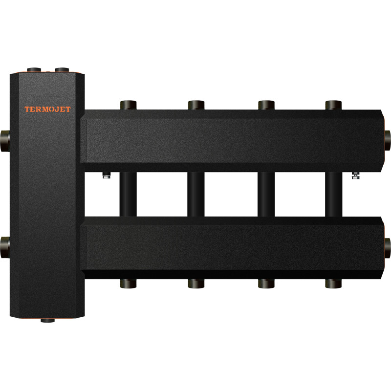 Розподільчий колектор з гідрострілкою КГС42ВН125(200) з ізоляцією