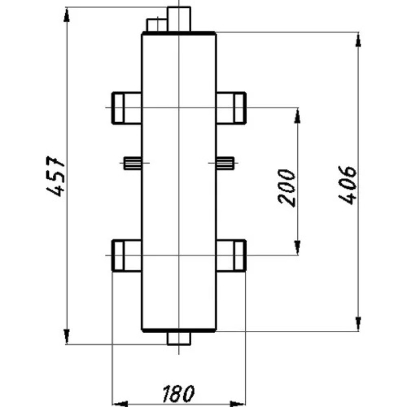 Гідрострілка TERMOJET ГС–26-1-1/4" (в ізоляції)