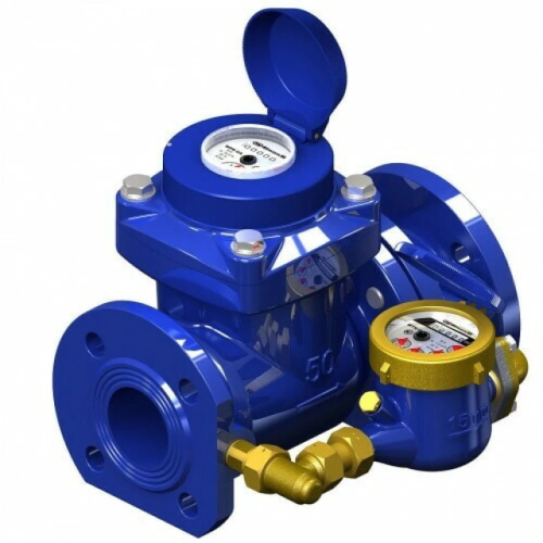 Счетчик воды комбинированный Gross WPVD-UA R630 DN50/15 