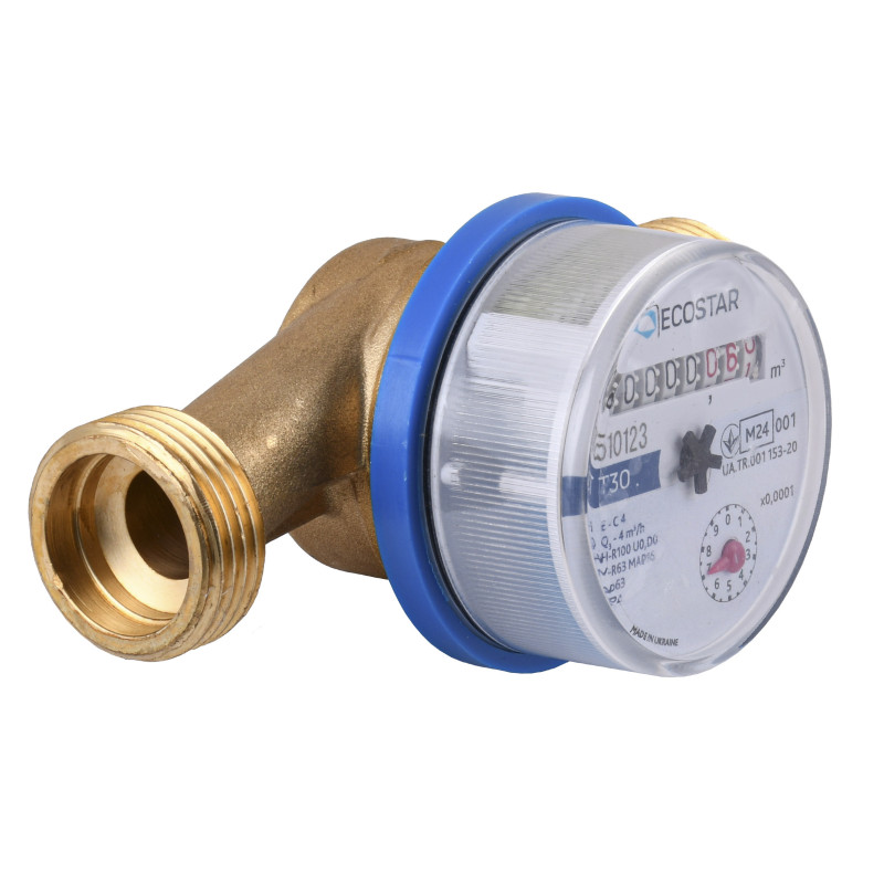 Счетчик холодной воды ECOSTAR DN20 3/4″ L110 E-C 4,0 (без штуцера)