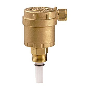 Воздухоотводчик Giacomini R88IY003 1/2" c запорным клапаном