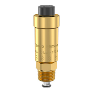 Повітровідвідник Flamco Flexvent 1/2" із запірним клапаном