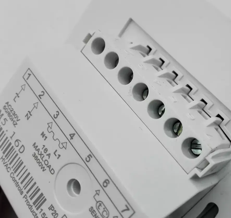 Клеми підключення Термостат механічний для теплої підлоги 4HEAT M5.16  