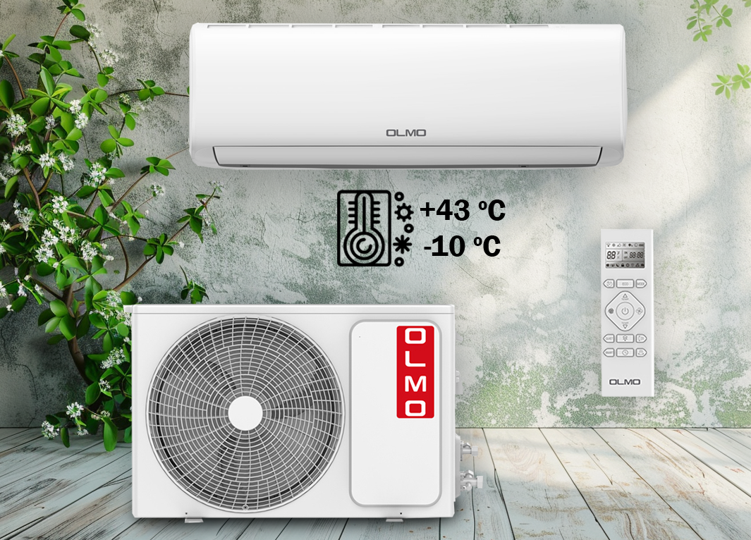 Дизайн Інверторний кондиціонер Olmo OSH-24LDH3 (70 кв.м) 