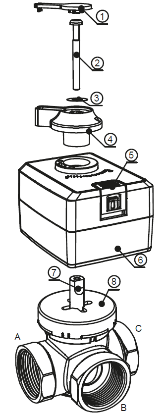 Будова комплекту Tervix Pro Line