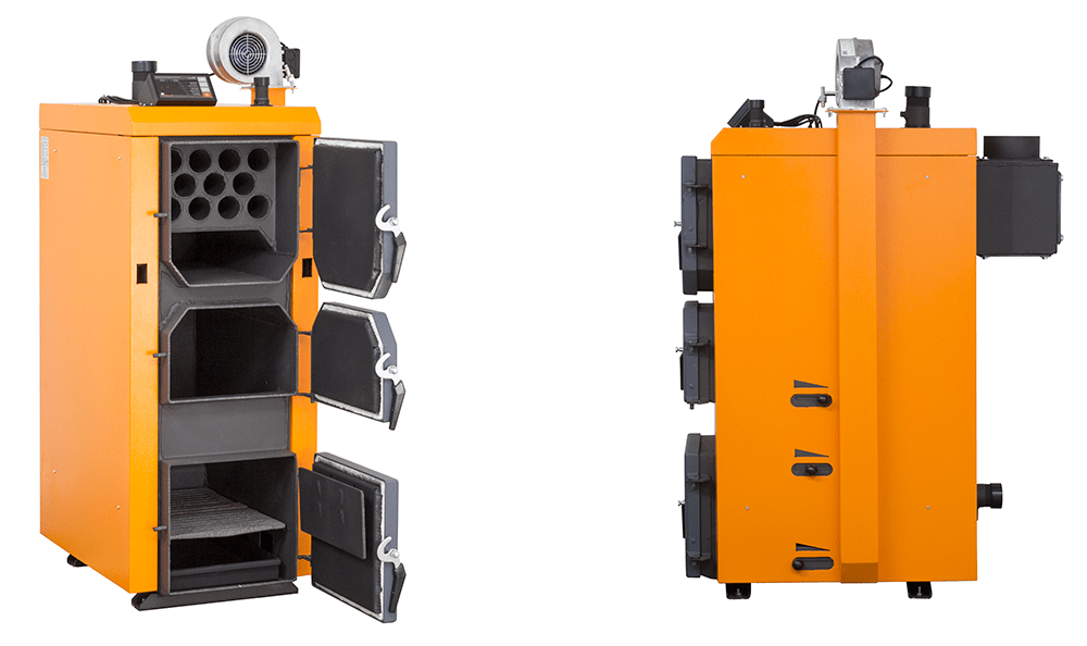 котел твердопаливний ДТМ Турбо