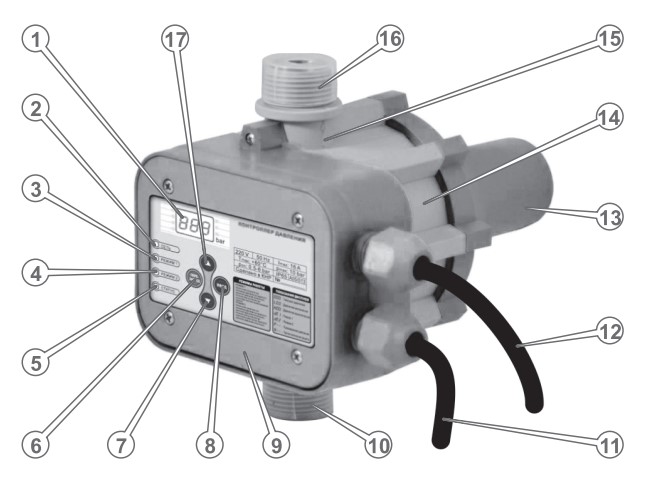 Контроллер давления Vitals aqua AE 10-16r