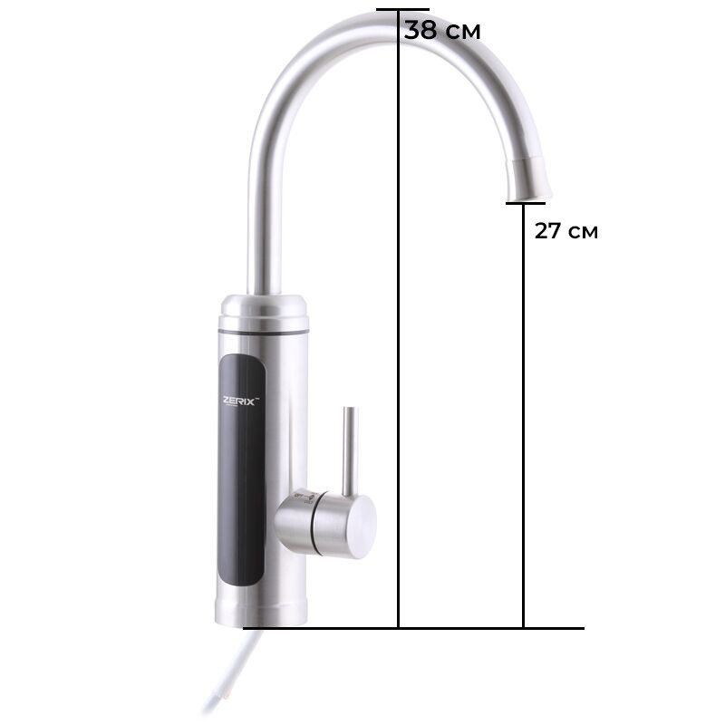 РозміриПроточний водонагрівач Zerix ELW34-E ZX3214 