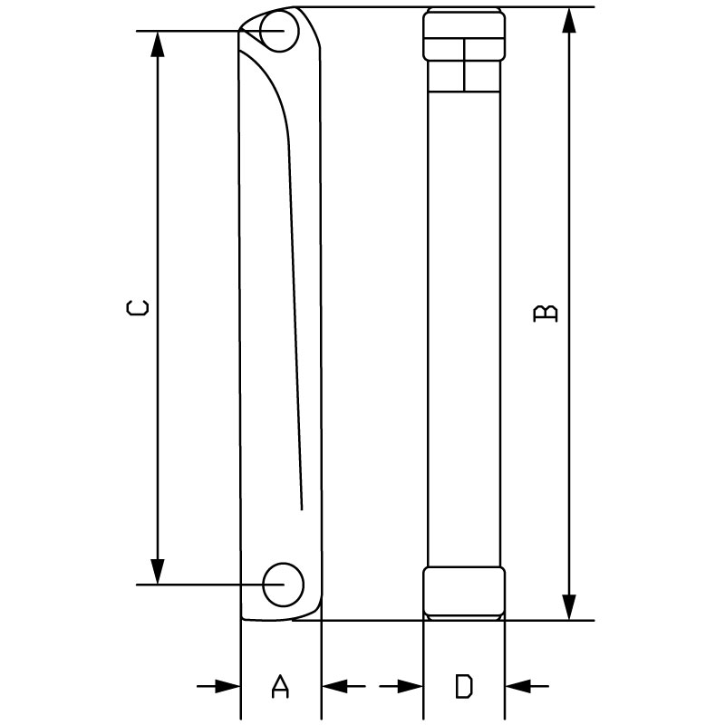 Конструкція  Біметалевий радіатор Koer Bimetal KR.80Bi-500 SMART 