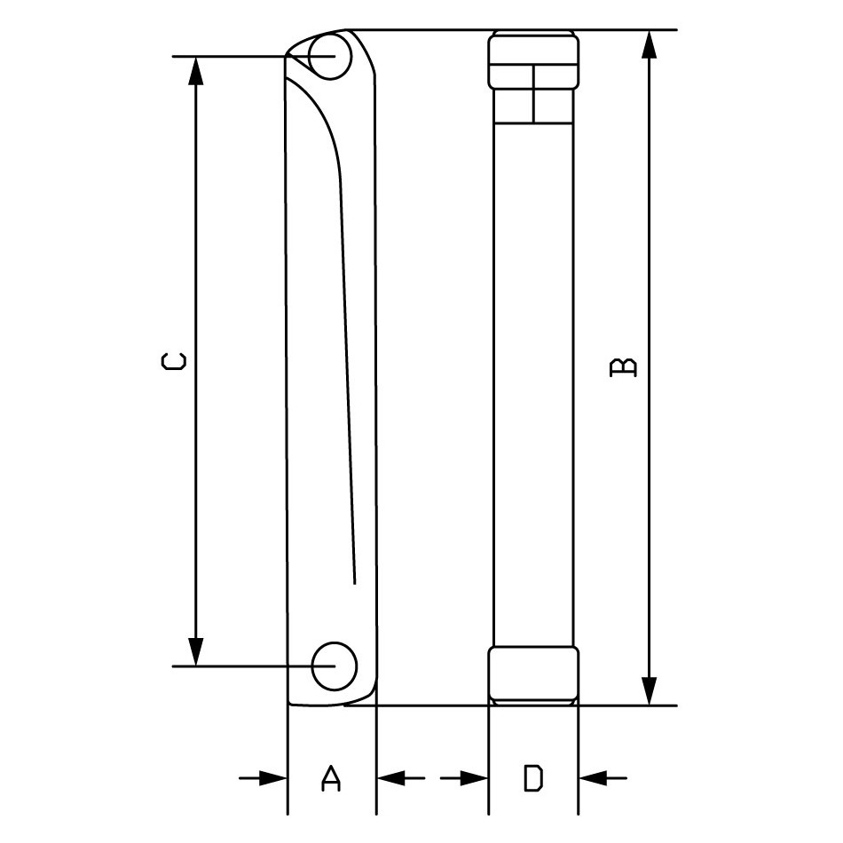 Кресленя Радіатор біметалевий KOER 100 Bimetal-500 GRAND KR.100BI-500 (KR5145)
