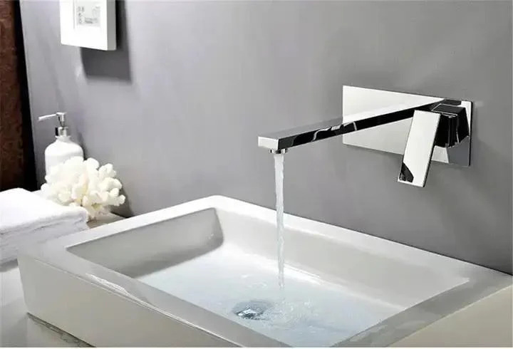 Ілюстративне зображення змішувача для умивальника Frap F1057-22 у ванній кімнаті