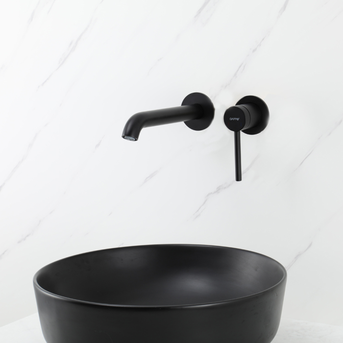 Иллюстративное изображение смесителя для умывальника Gappo G1206-6 в ванной комнате