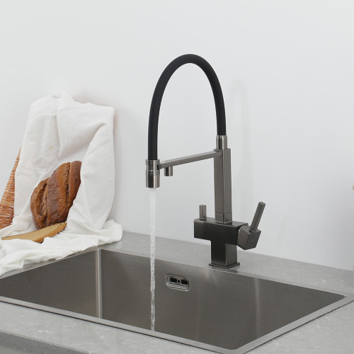 Ілюстративне зображення змішувача для кухні GAPPO G4395-59 у ванній кімнаті: