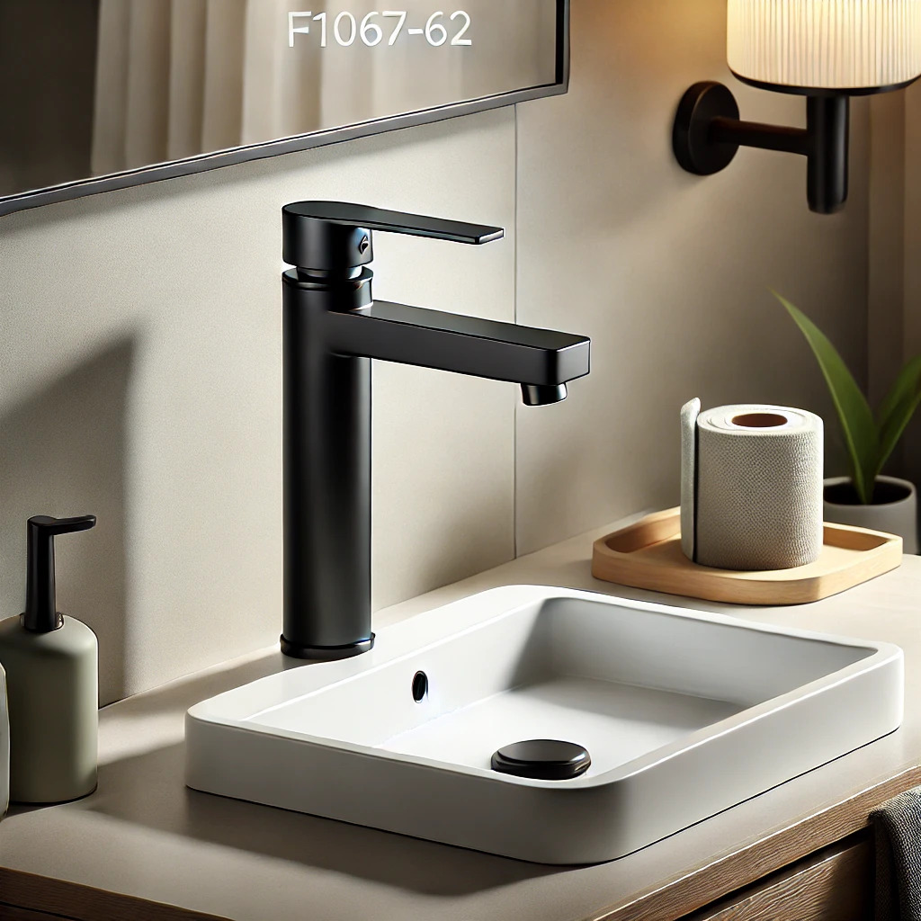 Ілюстративне зображення змішувача для умивальника Frap F1067-62 у ванній кімнаті