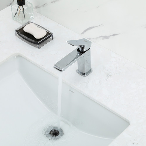 Ілюстративне зображення змішувача для умивальника F1084 у ванній кімнаті