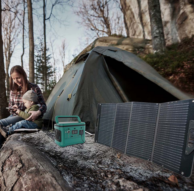 Дизайн Портативная зарядная станция V-TAC VT-606 (500W,568Wh)