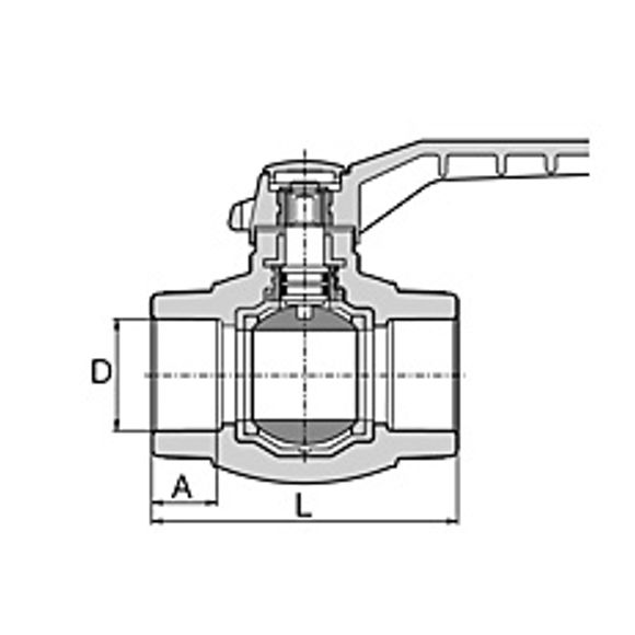 Габаритні розміри Буртик Wavin Ekoplastik PPR 110мм SLN110RCTX
