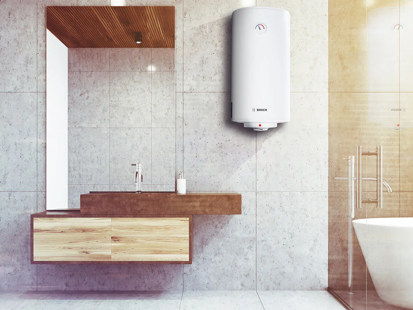 Дизайн Бойлер Bosch TR2000T 50 SB 50 літрів 1.5 кВт 