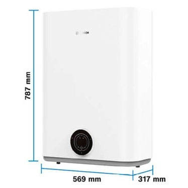 Габаритные размеры Бойлер Bosch TR3501 80 EBP 80 литров 1.5 кВт    