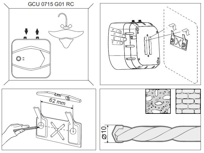 Монтаж бойлера
