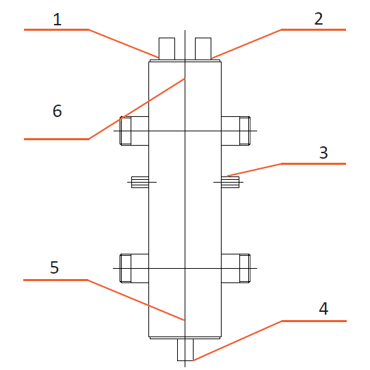 Будова Гідрострілка TERMOJET ГС–28-2" 